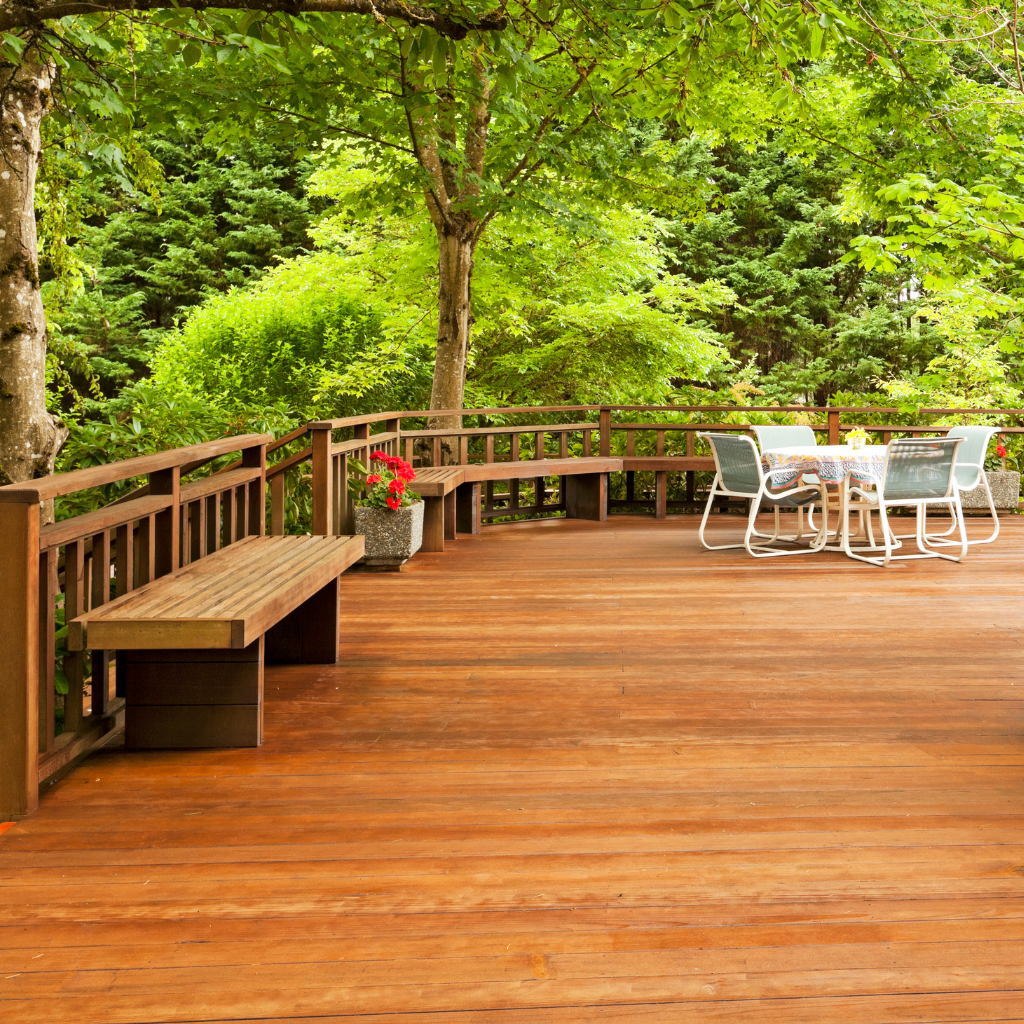Decked Patios in Denbigh