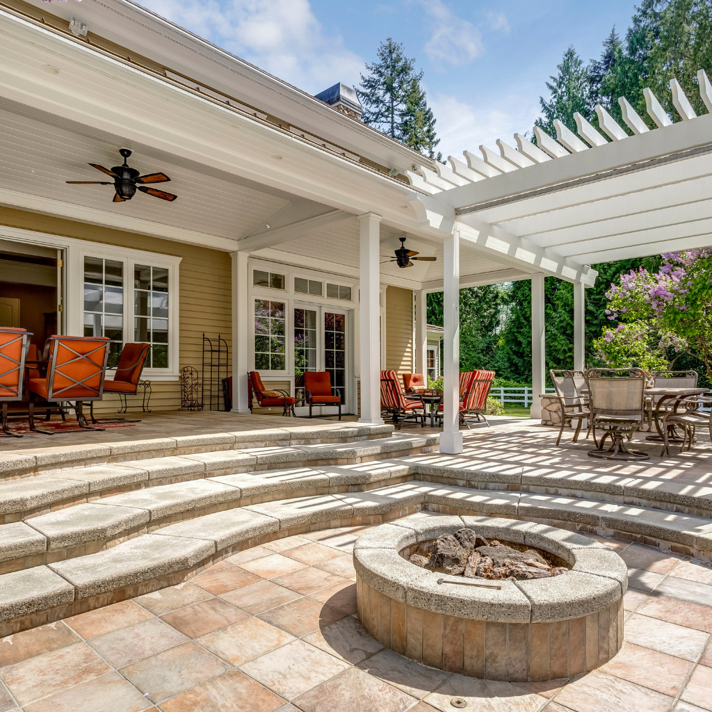 New Patio Install in Denbigh